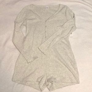 Old Navy Long Sleeve Sleep Romper